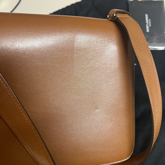 Saint Laurent Le Carré bag, caramel/camel color - Picture 6 of 6